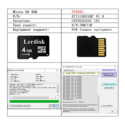 Amazon.com: Factory Wholesale Micro SD Card 4GB Pack of 6 in Bulk